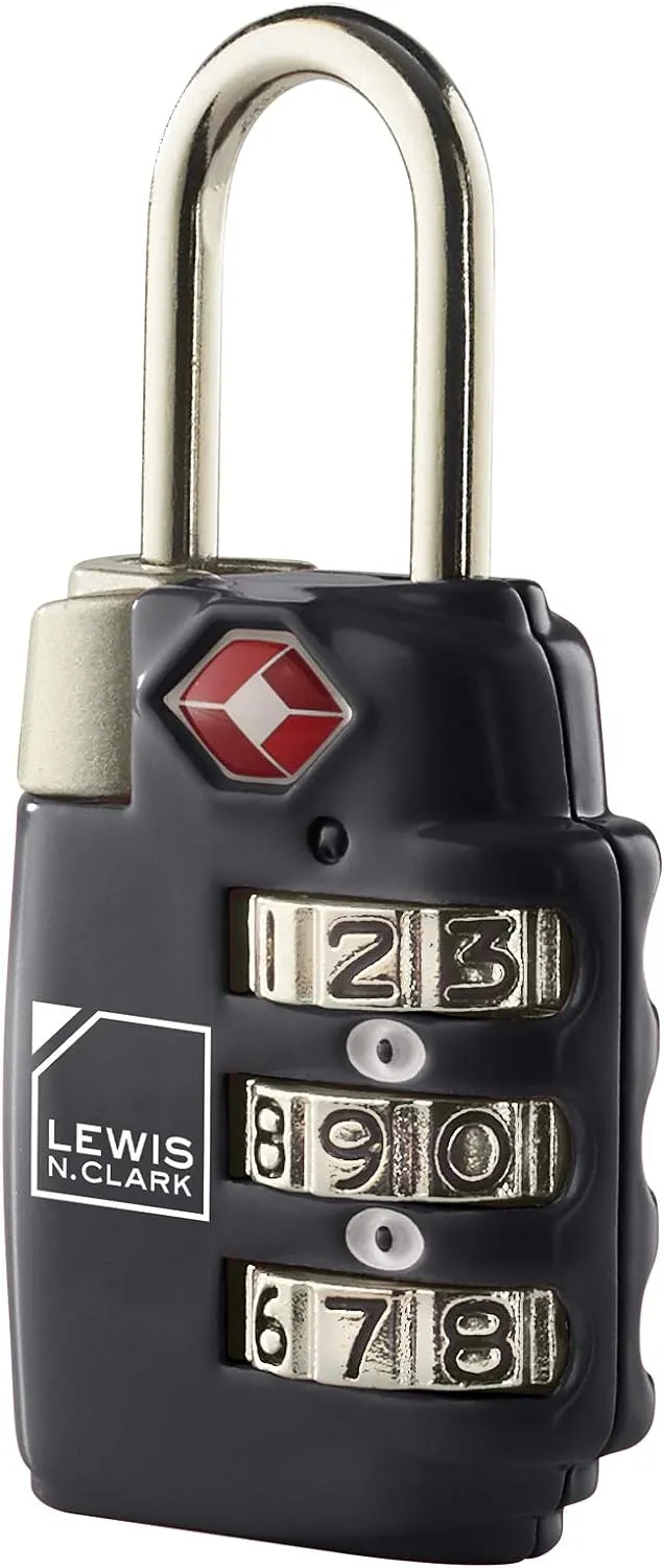 3-Pack Luggage Locks