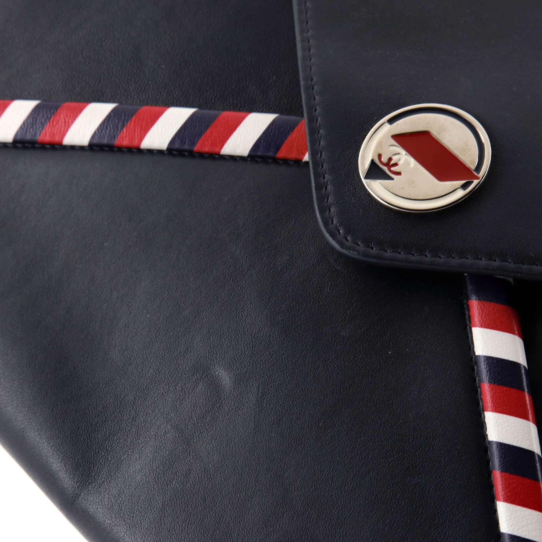 Airlines Envelope Clutch Lambskin Medium