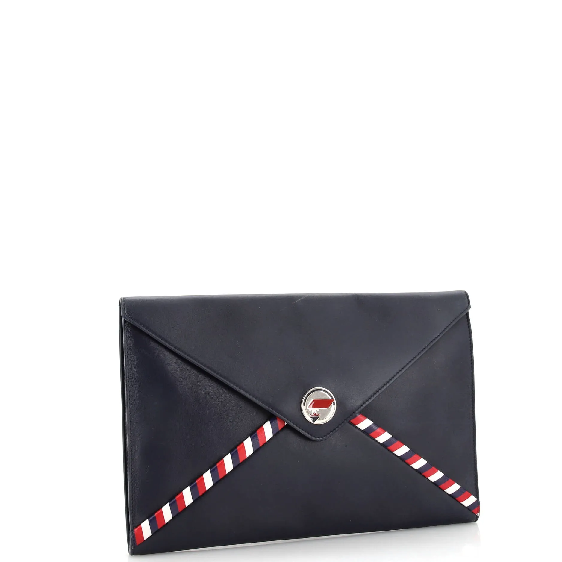 Airlines Envelope Clutch Lambskin Medium