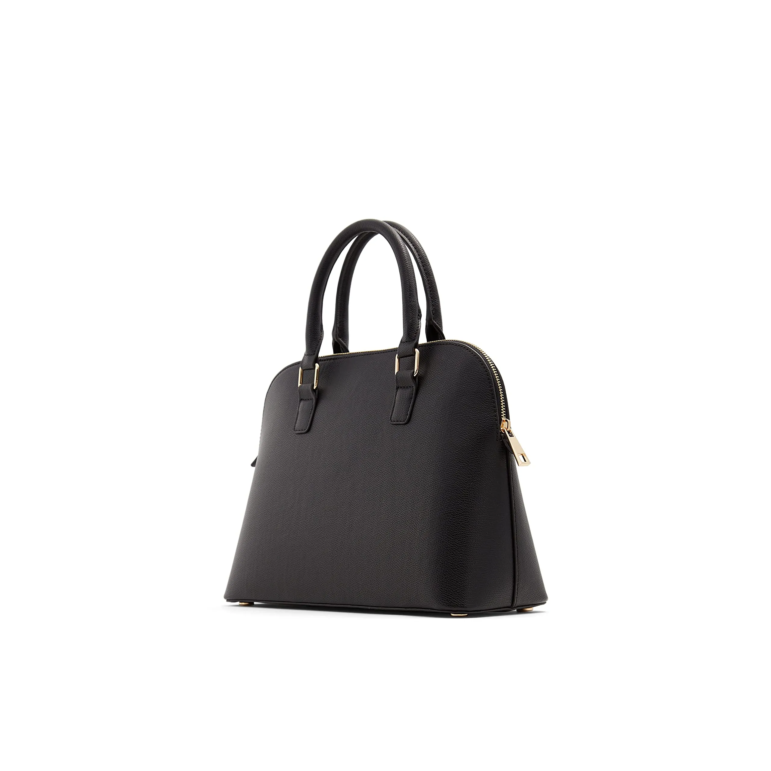 ALDO Women's Galilini Dome Satchel Handbag, Black, One Size