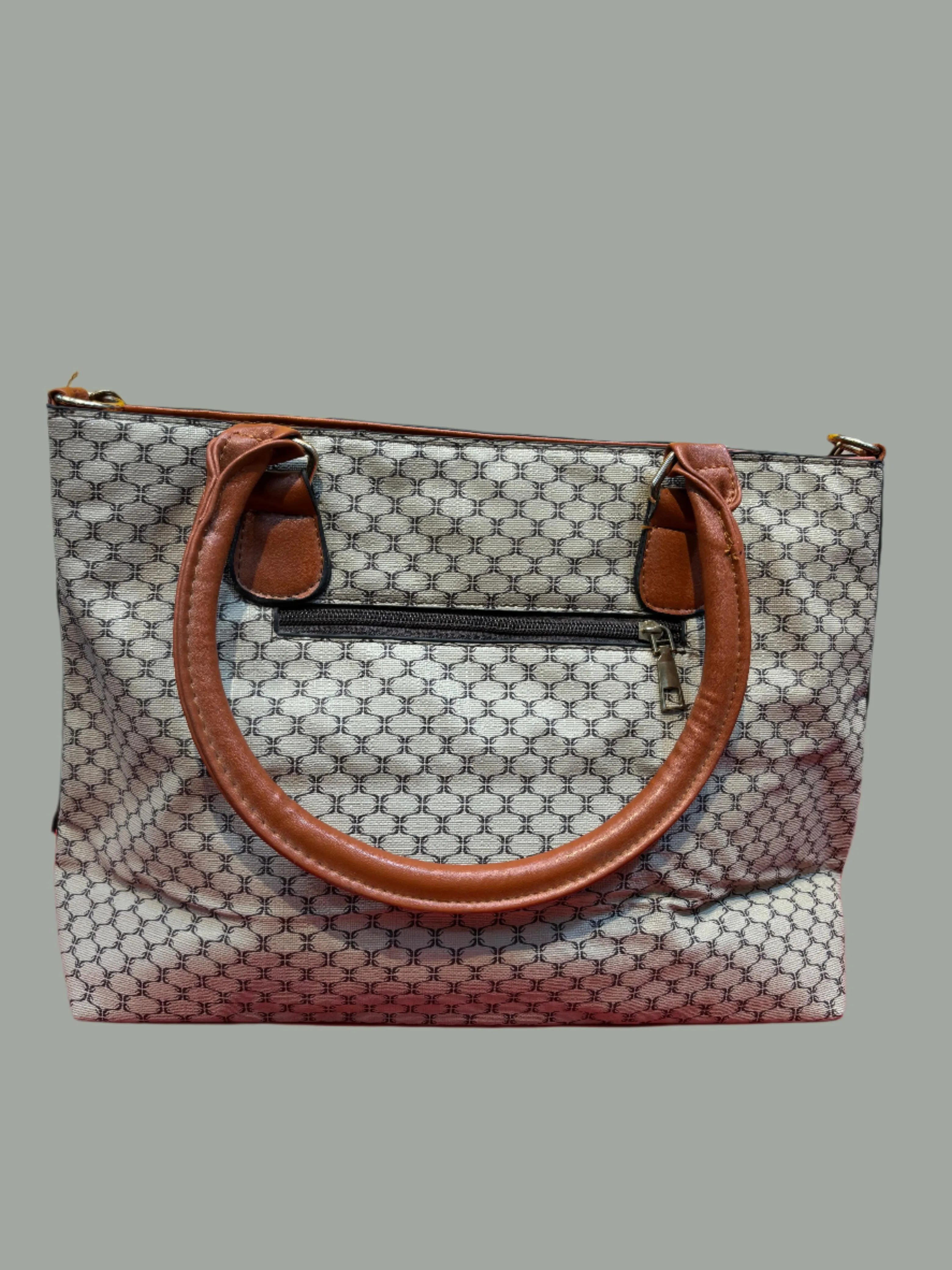 Bag for Women Trendy Large Capacity Pu Leater Handbag Top HandleBags   B57946