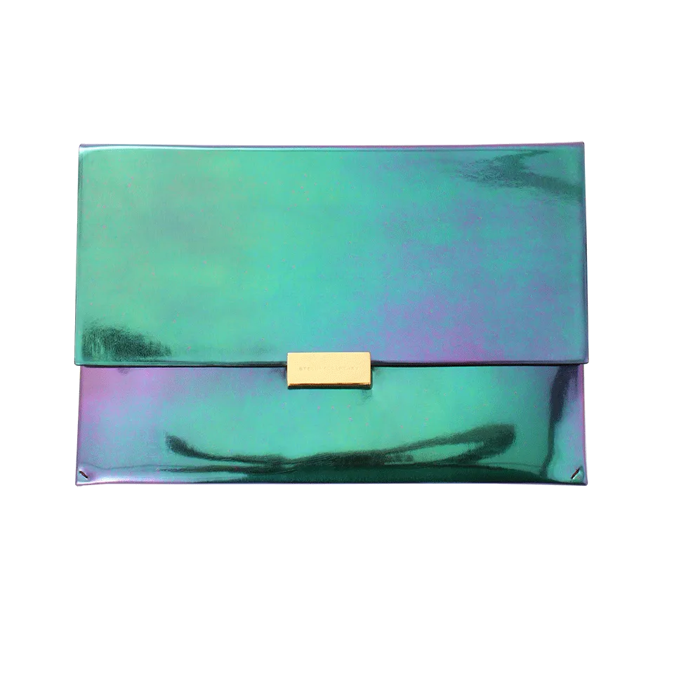 Beckett Iridescent Clutch