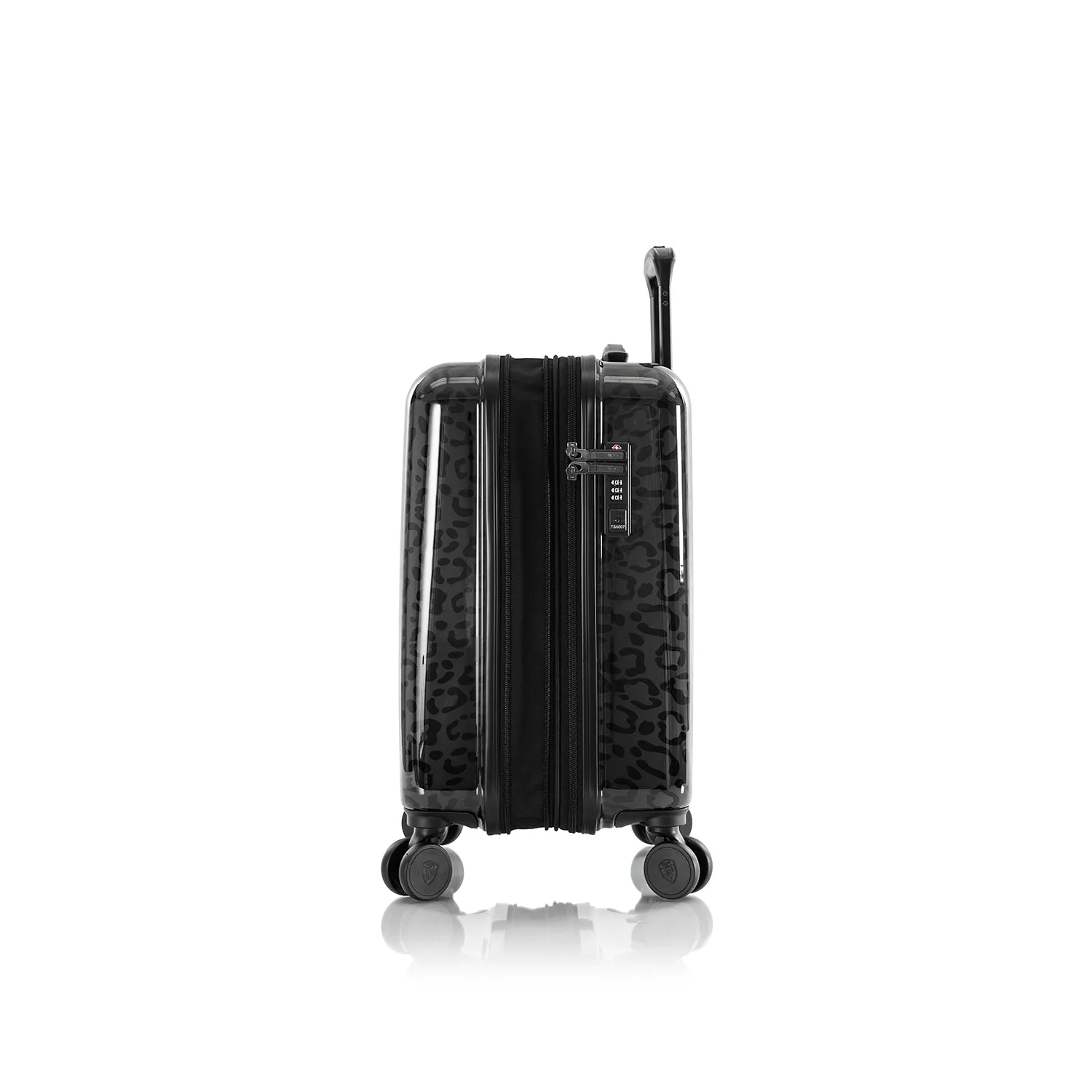 Black Leopard Fashion Spinner™ 2 Piece Set (21"/30")