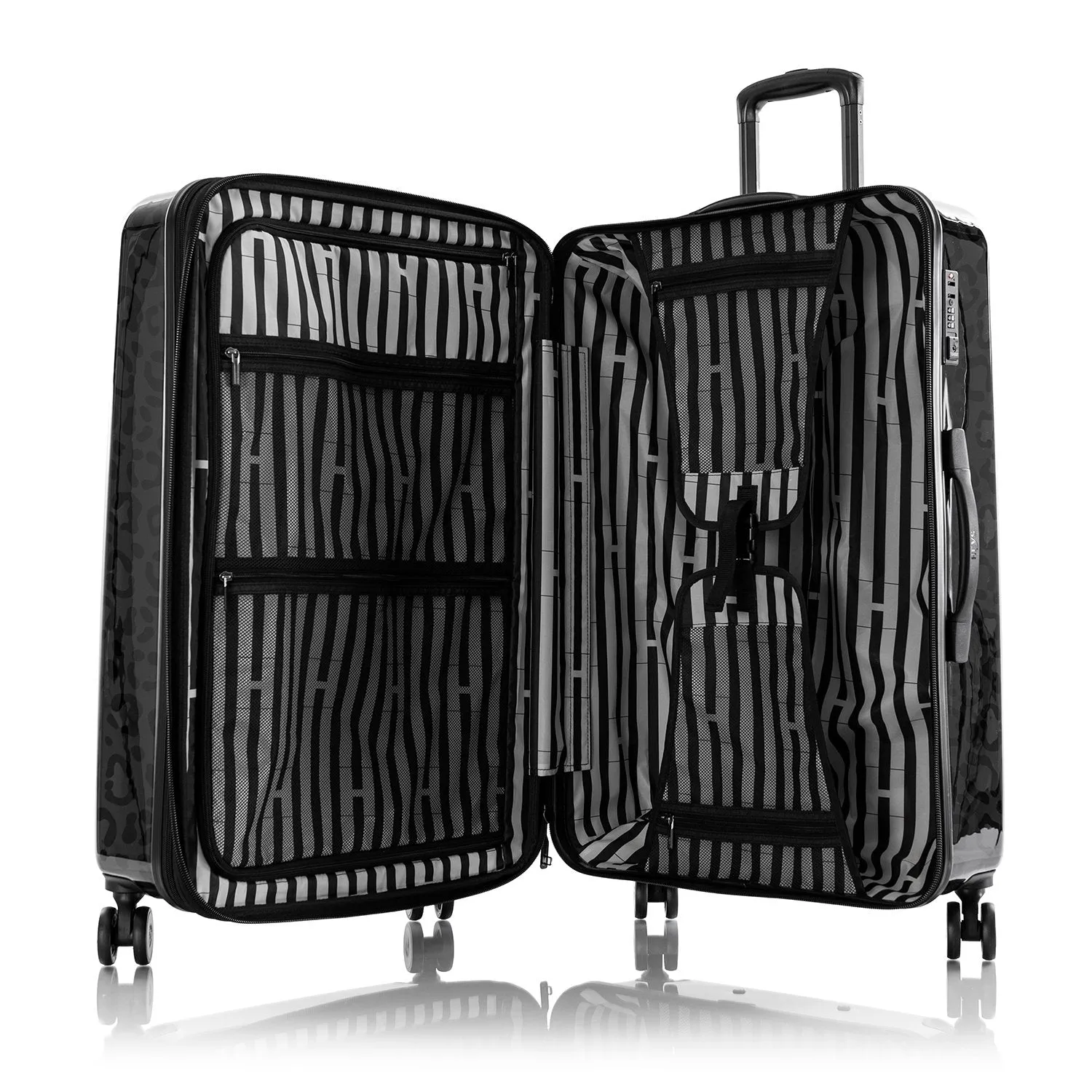 Black Leopard Fashion Spinner™ 30" Luggage