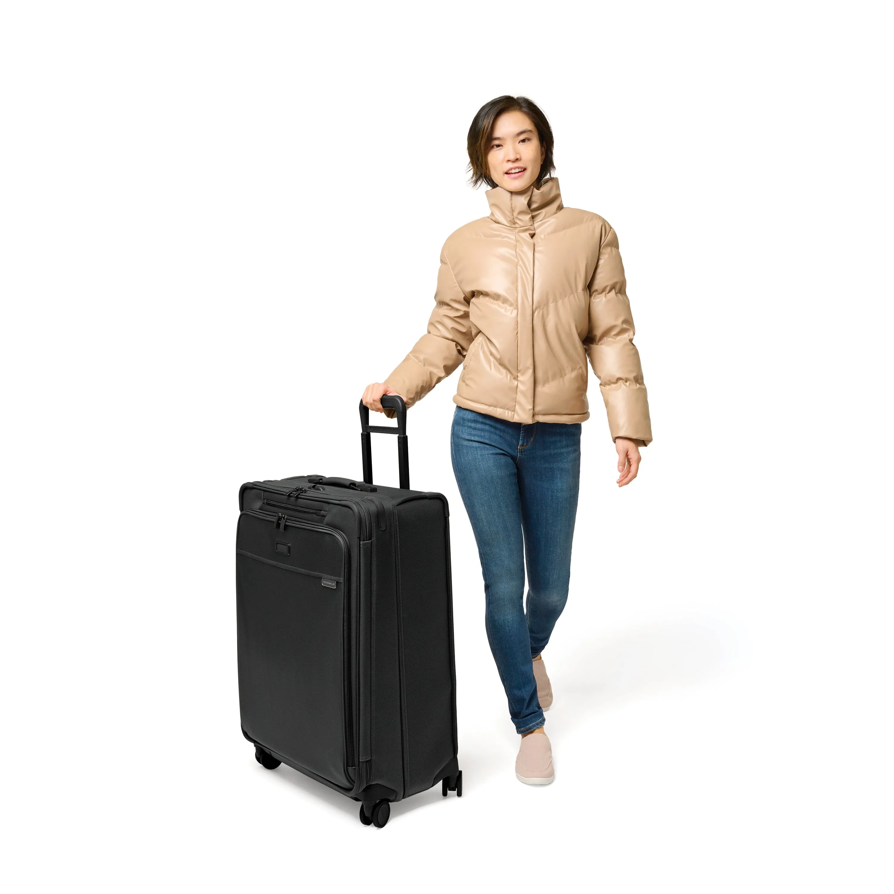 Briggs & Riley Baseline Collection Softside 29” Large Expandable Spinner with Suiter- BLU129CXSP