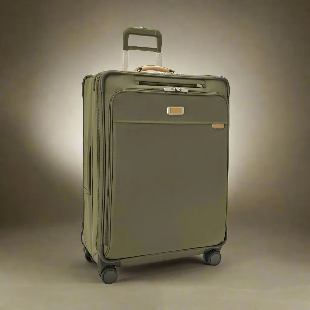 Briggs & Riley Baseline Collection Softside 29” Large Expandable Spinner with Suiter- BLU129CXSP