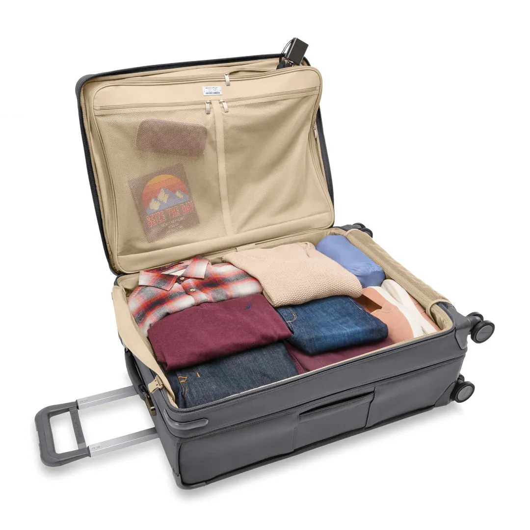 Briggs & Riley Baseline Collection Softside 29” Large Expandable Spinner with Suiter- BLU129CXSP