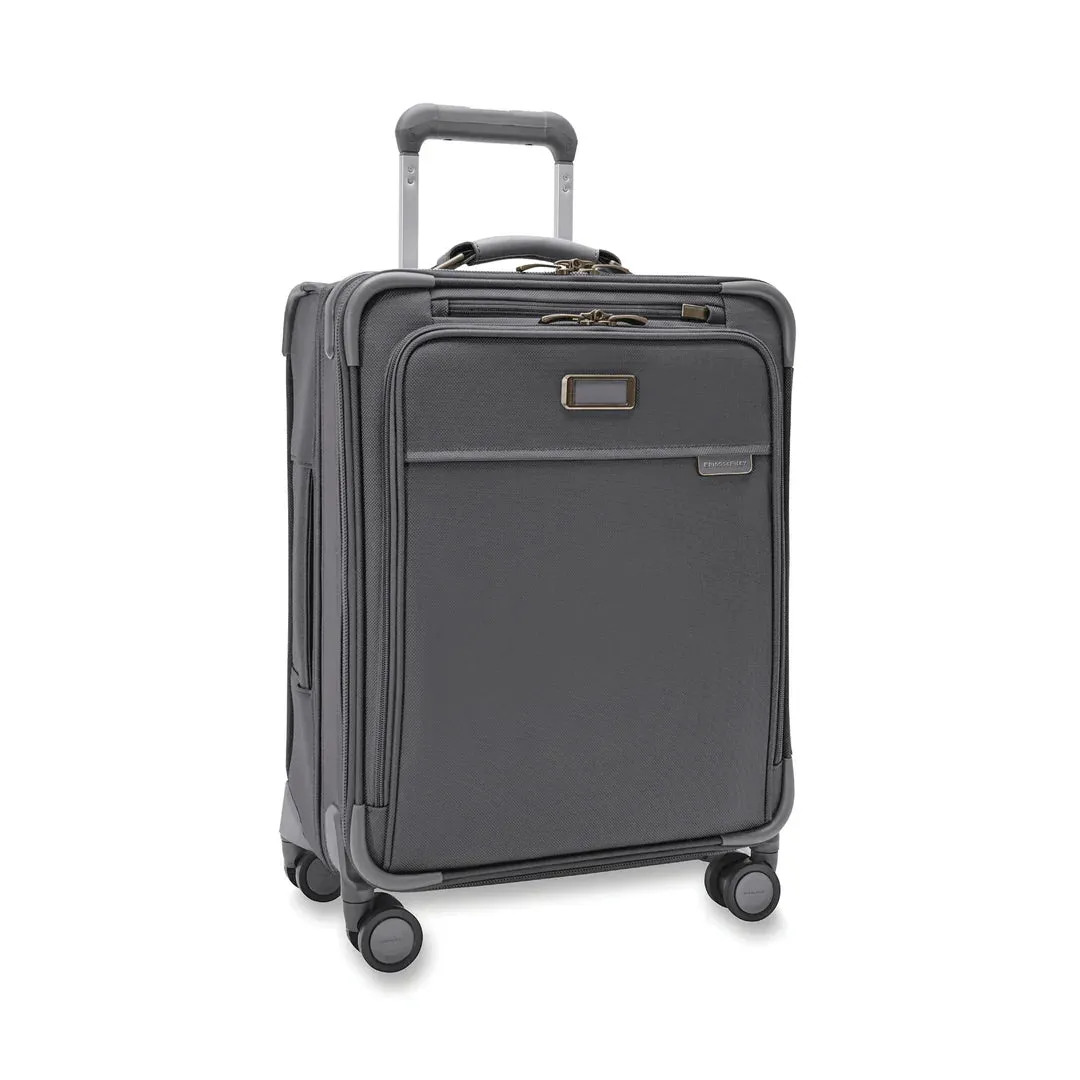 Briggs & Riley Baseline Collection Softside 29” Large Expandable Spinner with Suiter- BLU129CXSP