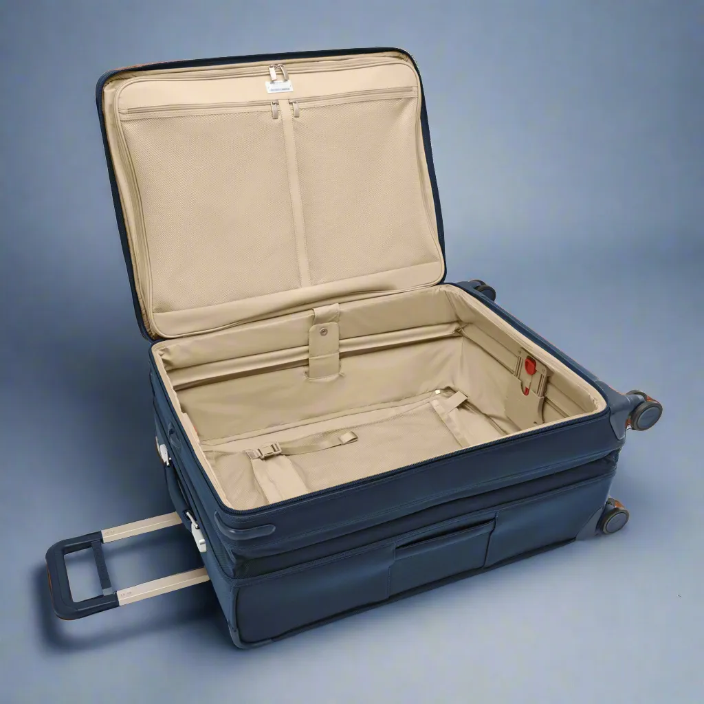Briggs & Riley Baseline Collection Softside 29” Large Expandable Spinner with Suiter- BLU129CXSP