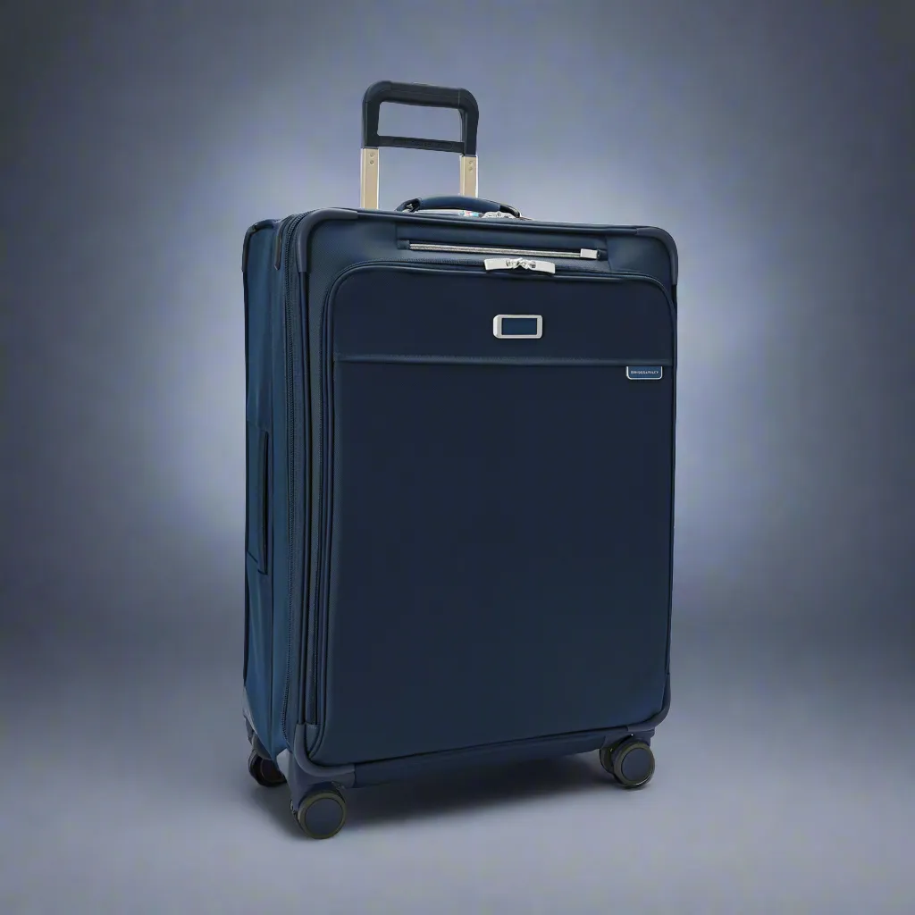 Briggs & Riley Baseline Collection Softside 29” Large Expandable Spinner with Suiter- BLU129CXSP