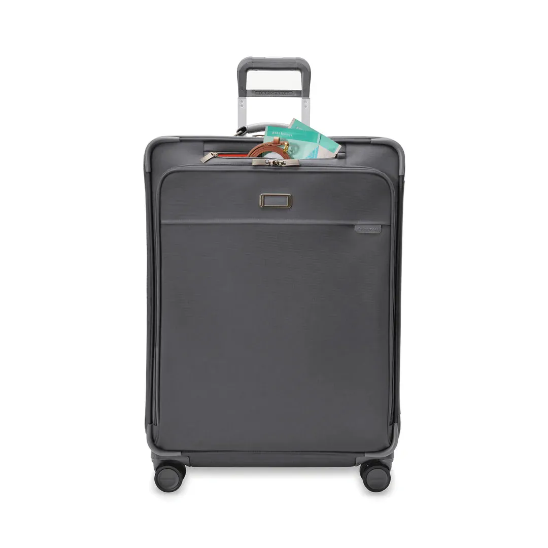 Briggs & Riley Baseline Collection Softside 29” Large Expandable Spinner with Suiter- BLU129CXSP