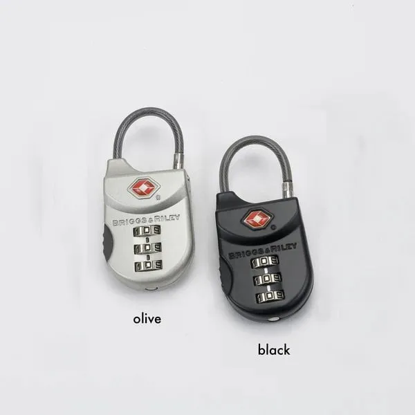 Briggs & Riley TSA Cable Luggage Lock (Metal)