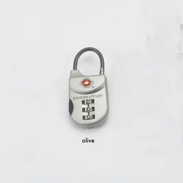 Briggs & Riley TSA Cable Luggage Lock (Metal)