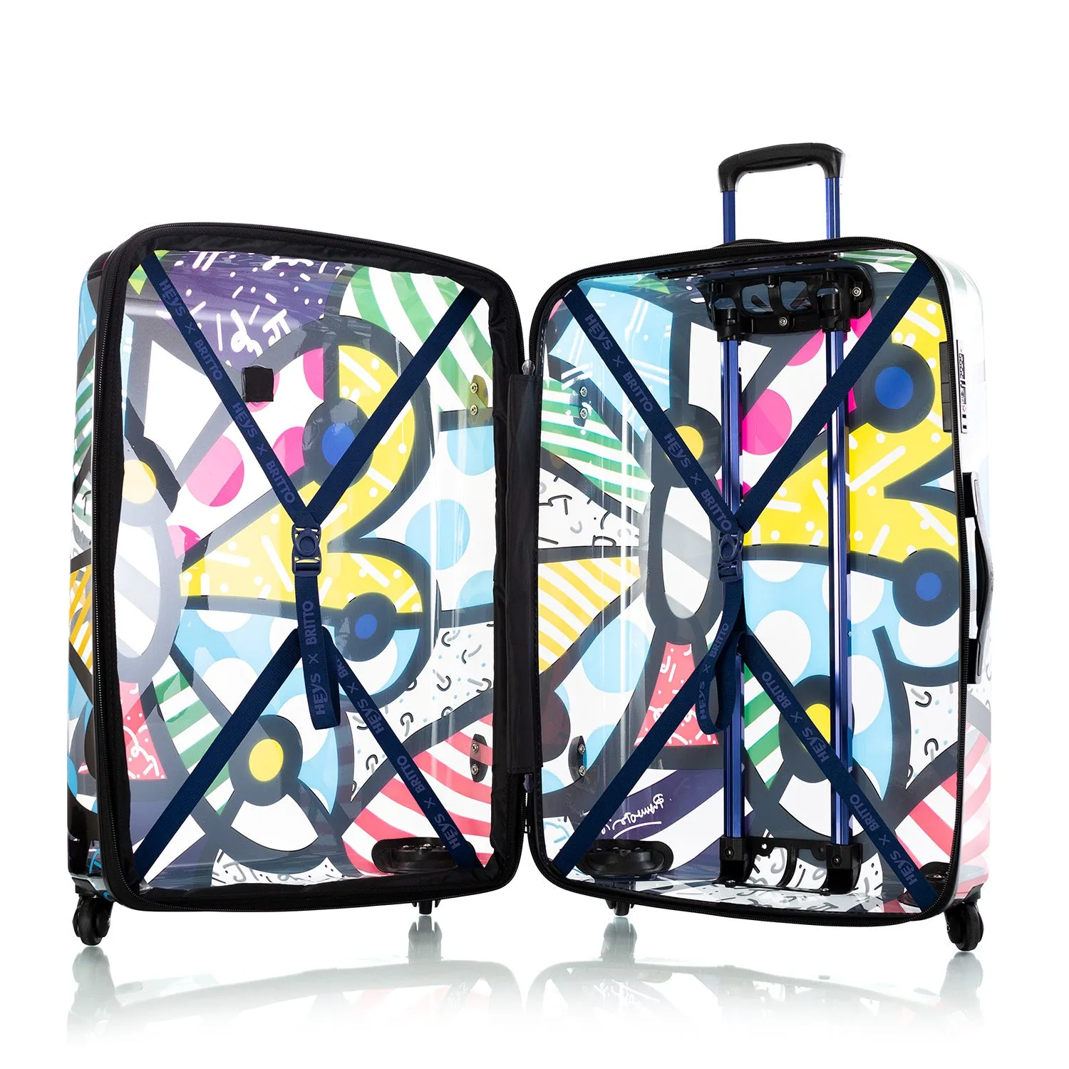 Britto - Butterfly Transparent 30" - The Art of Modern Travel™