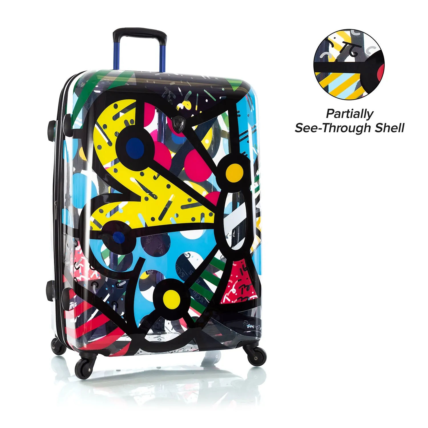 Britto - Butterfly Transparent 30" - The Art of Modern Travel™