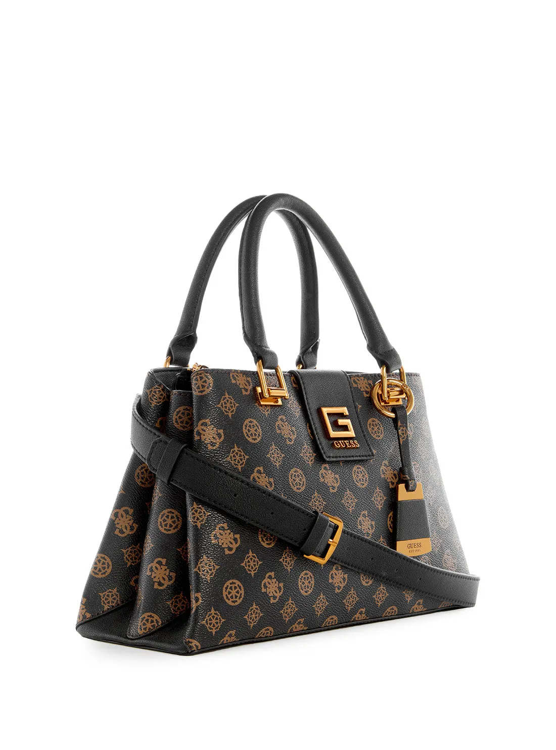 Brown Logo Alva Girlfriend Satchel