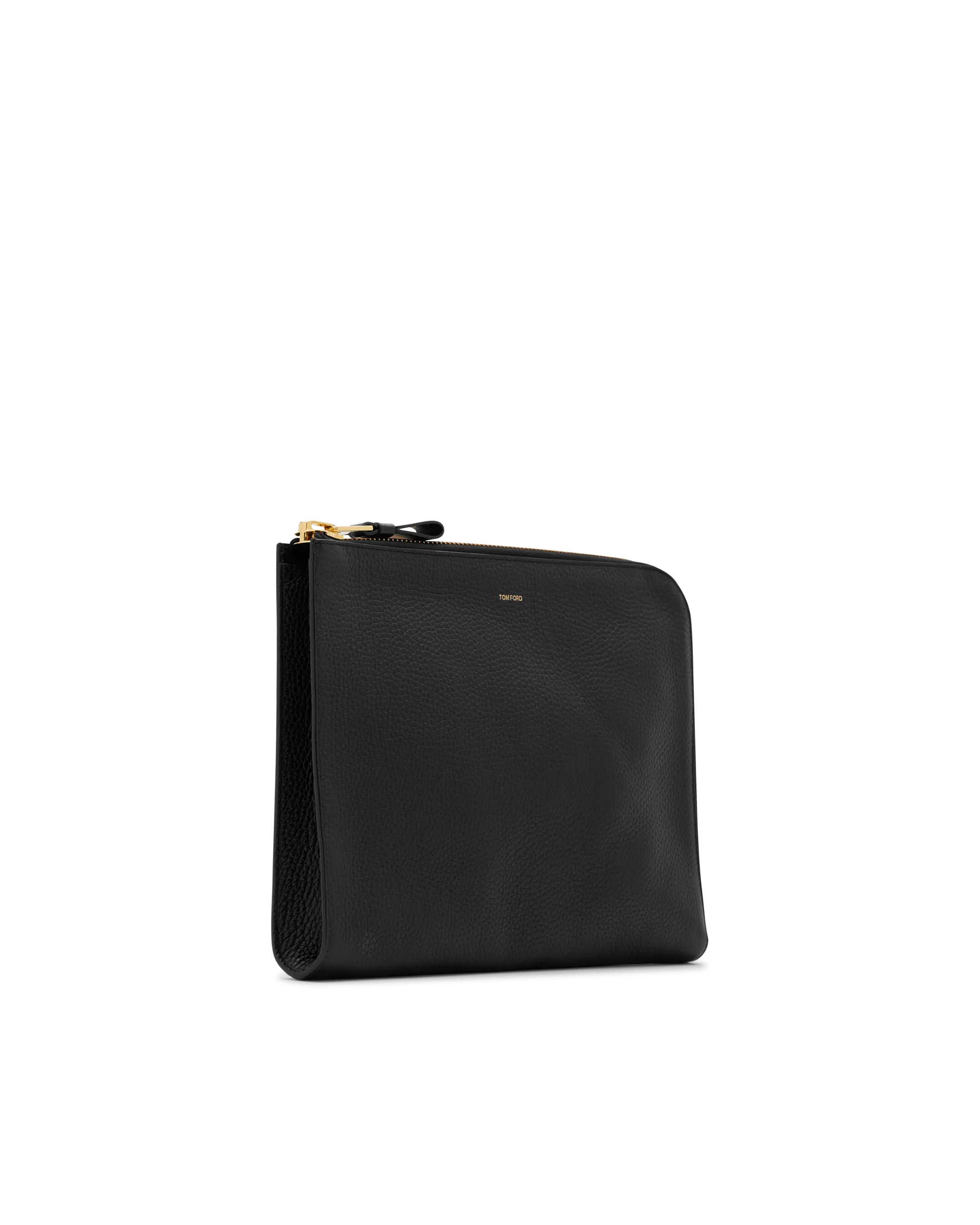 Buckley Embossed Leather Zip Portfolio