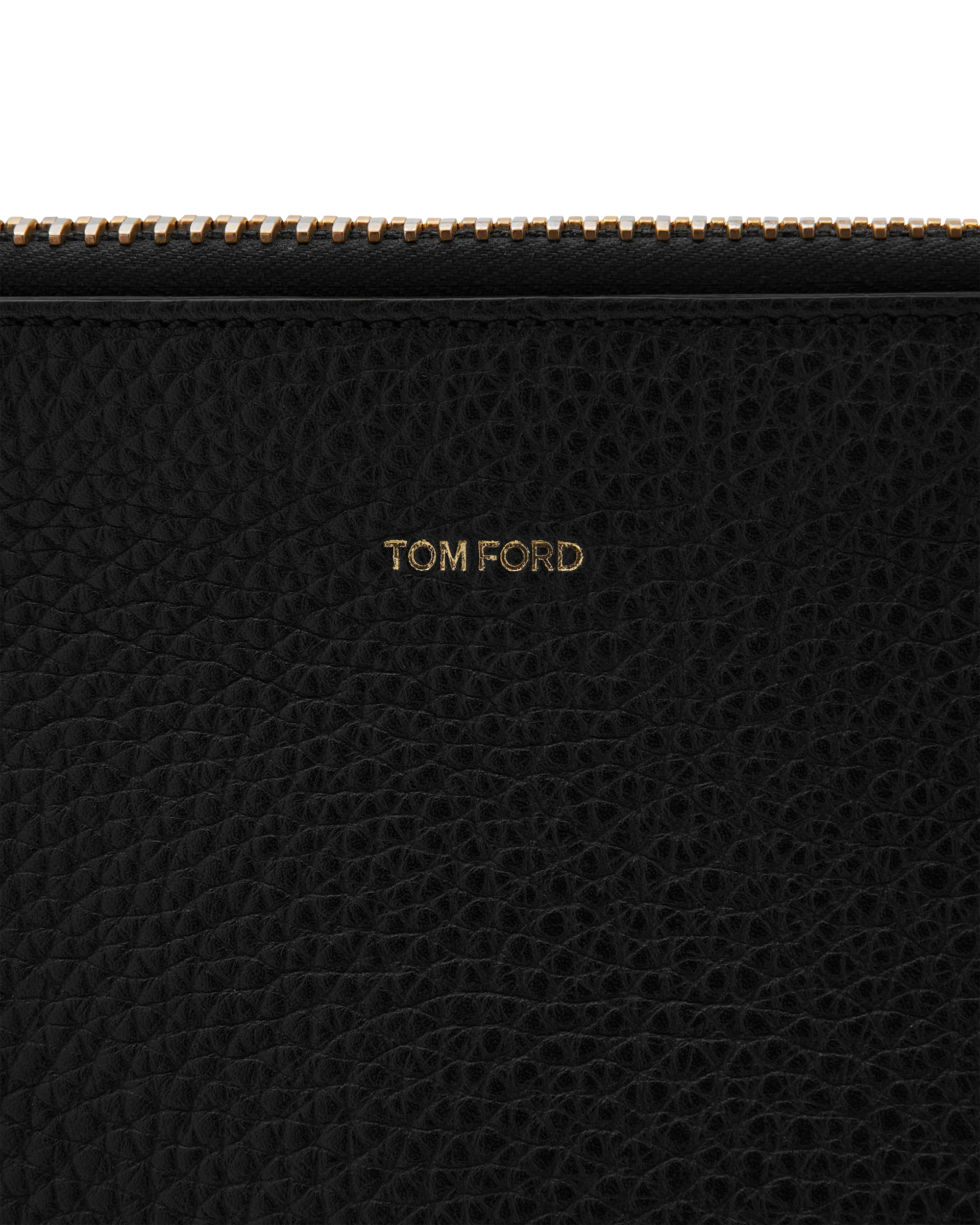 Buckley Embossed Leather Zip Portfolio