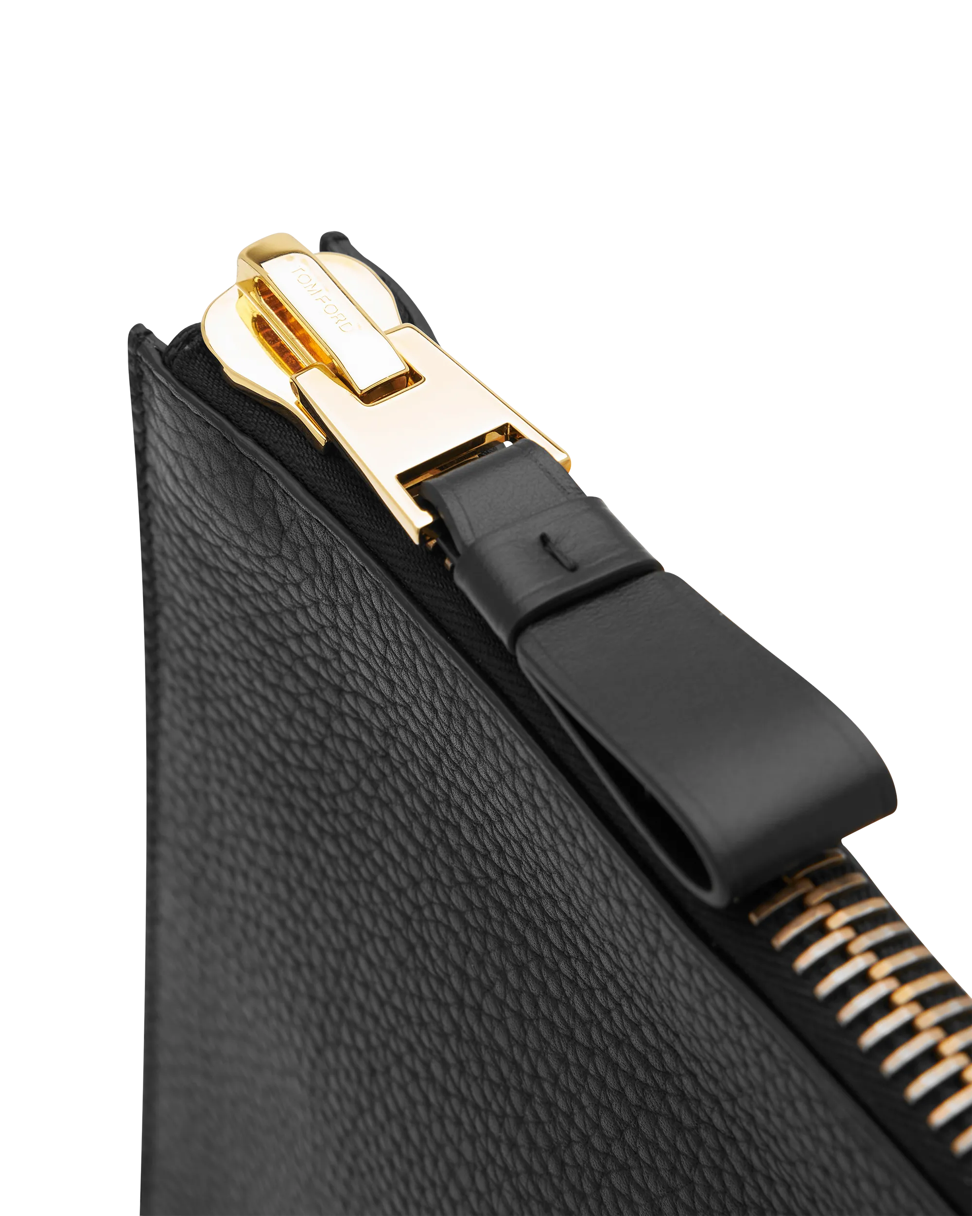 Buckley Embossed Leather Zip Portfolio