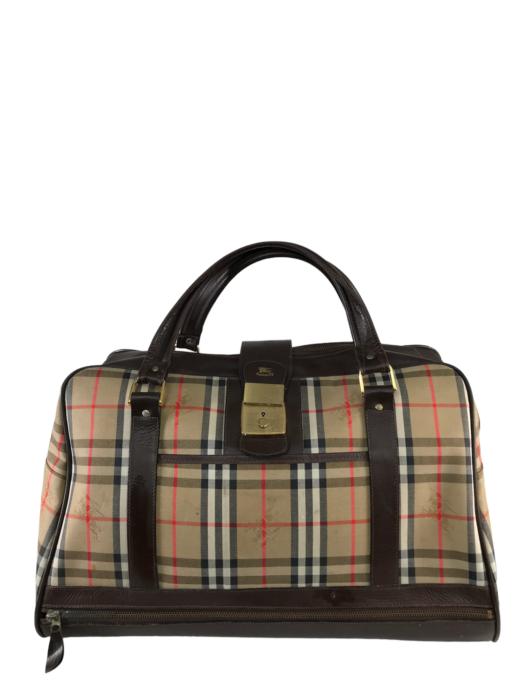Burberry Classic Check Canvas Luggage
