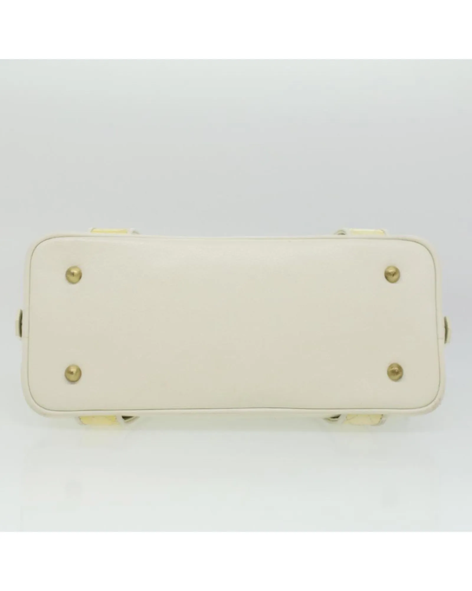 BURBERRY Women's White Leather Shoulder Bag