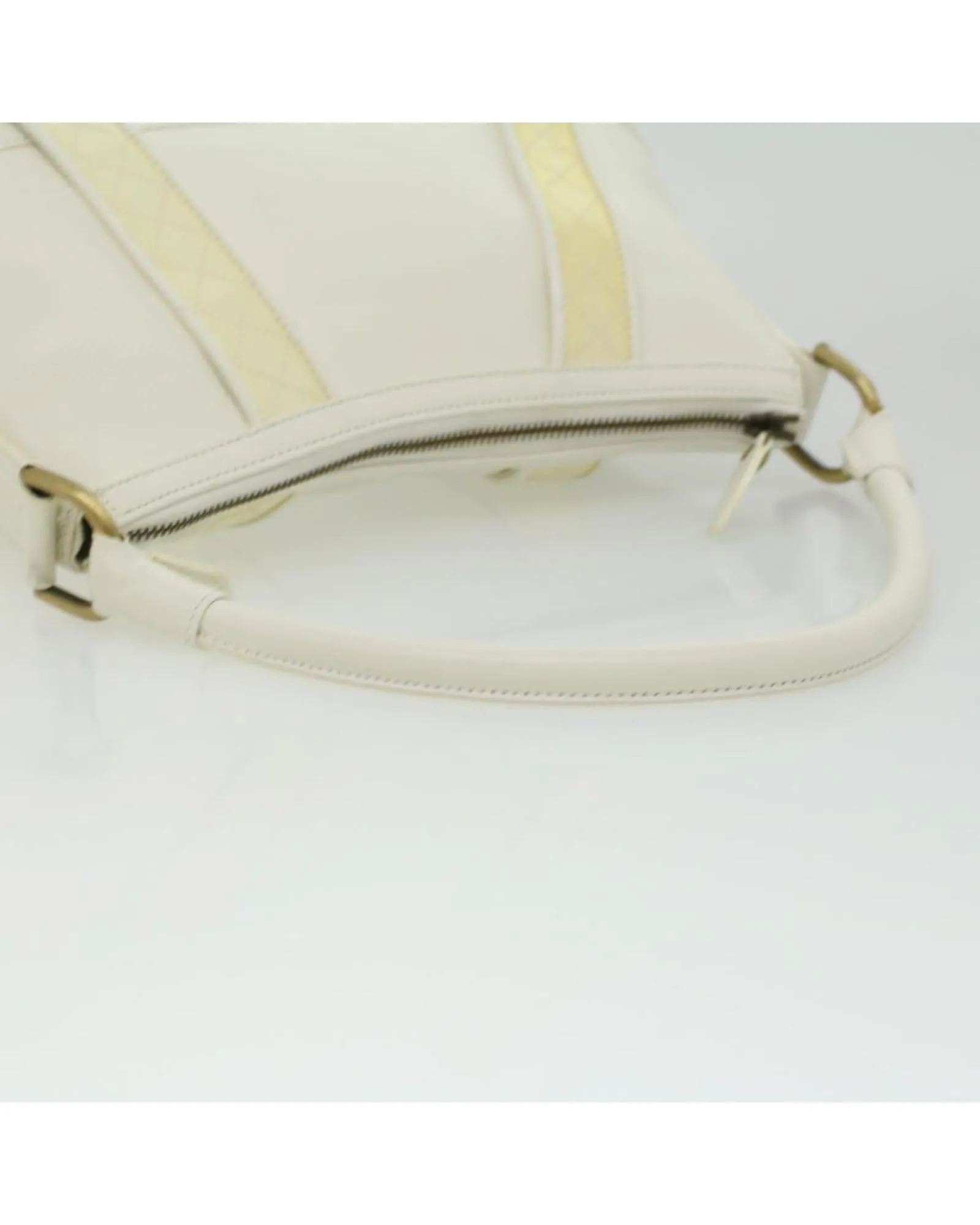 BURBERRY Women's White Leather Shoulder Bag