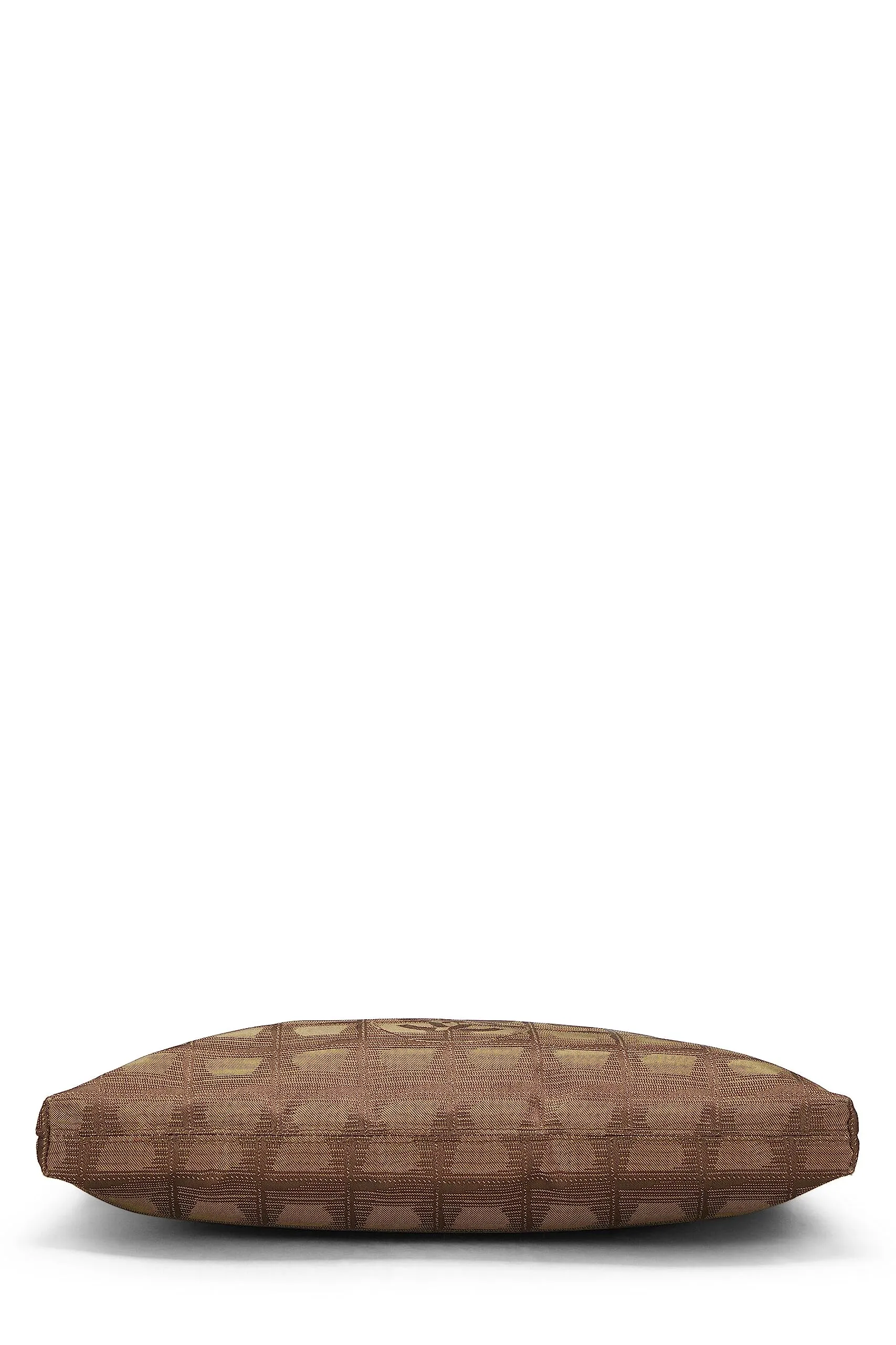 Chanel,  Green Nylon Travel Line Handbag, Green