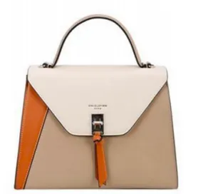 David Jones Colorblock Satchel