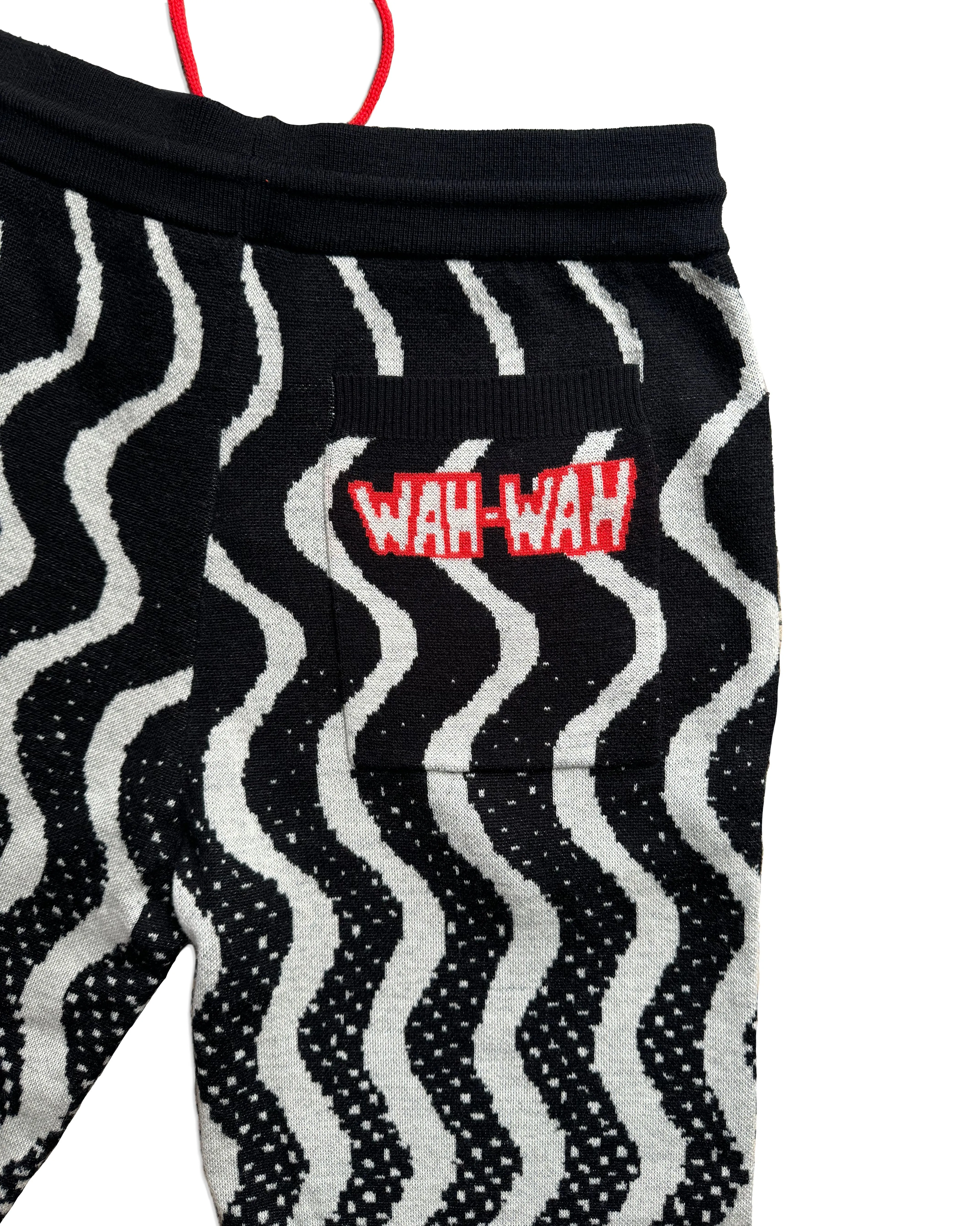 Daytripper Knit Pants - Black/White