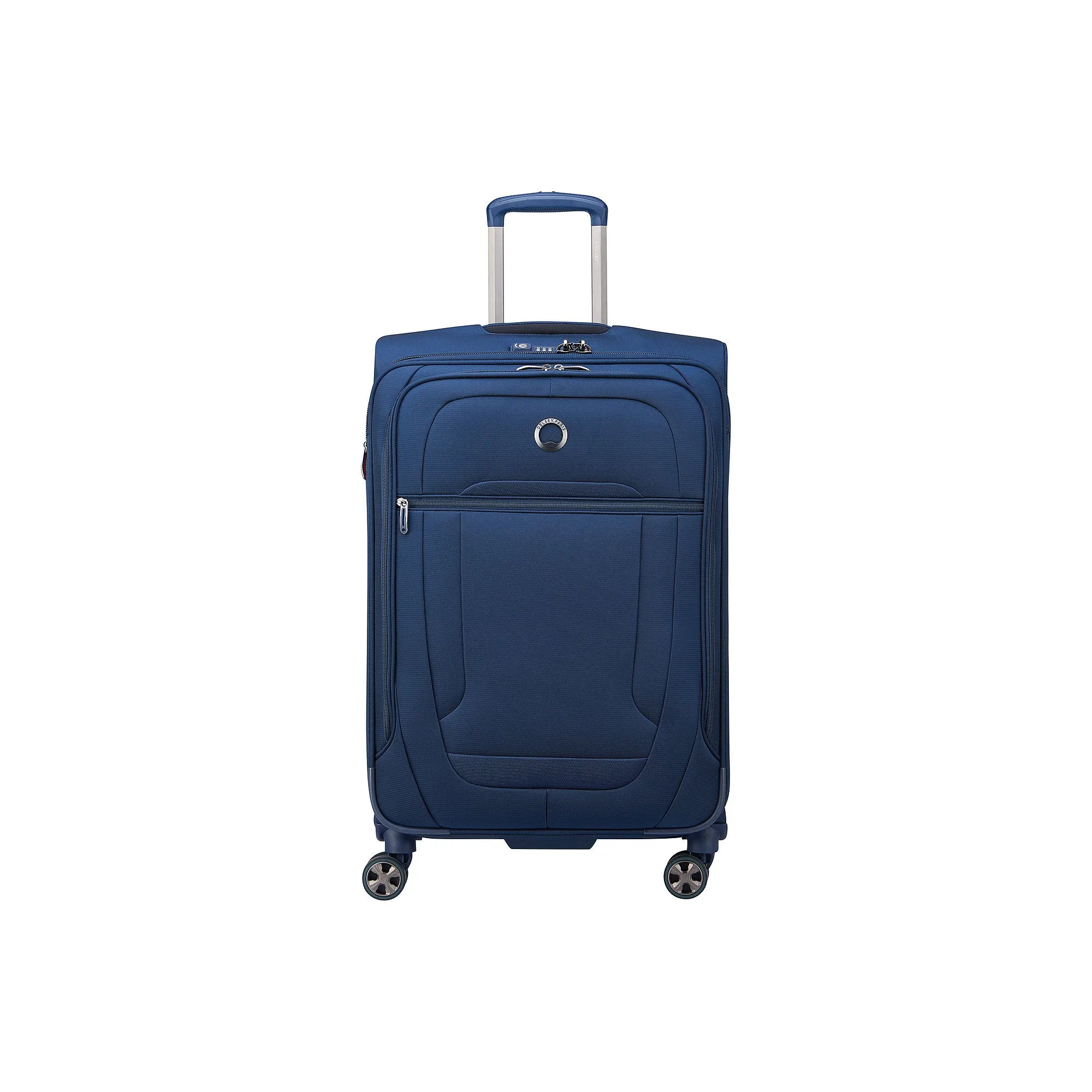 Delsey Helium Dlx 25" Spinner Softside Luggage - NAVY ONE SIZE