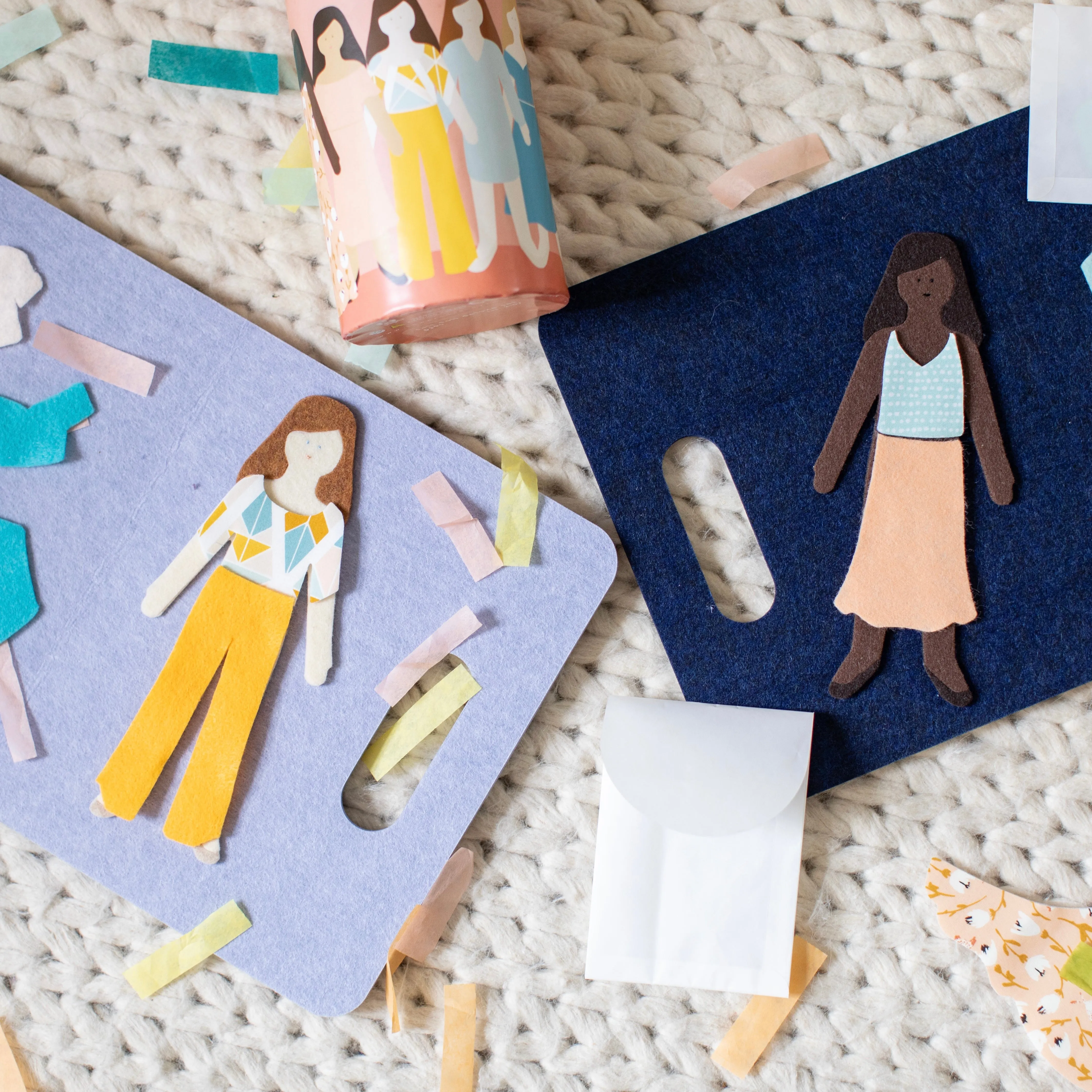 deluxe felt doll   felt board travel bundle