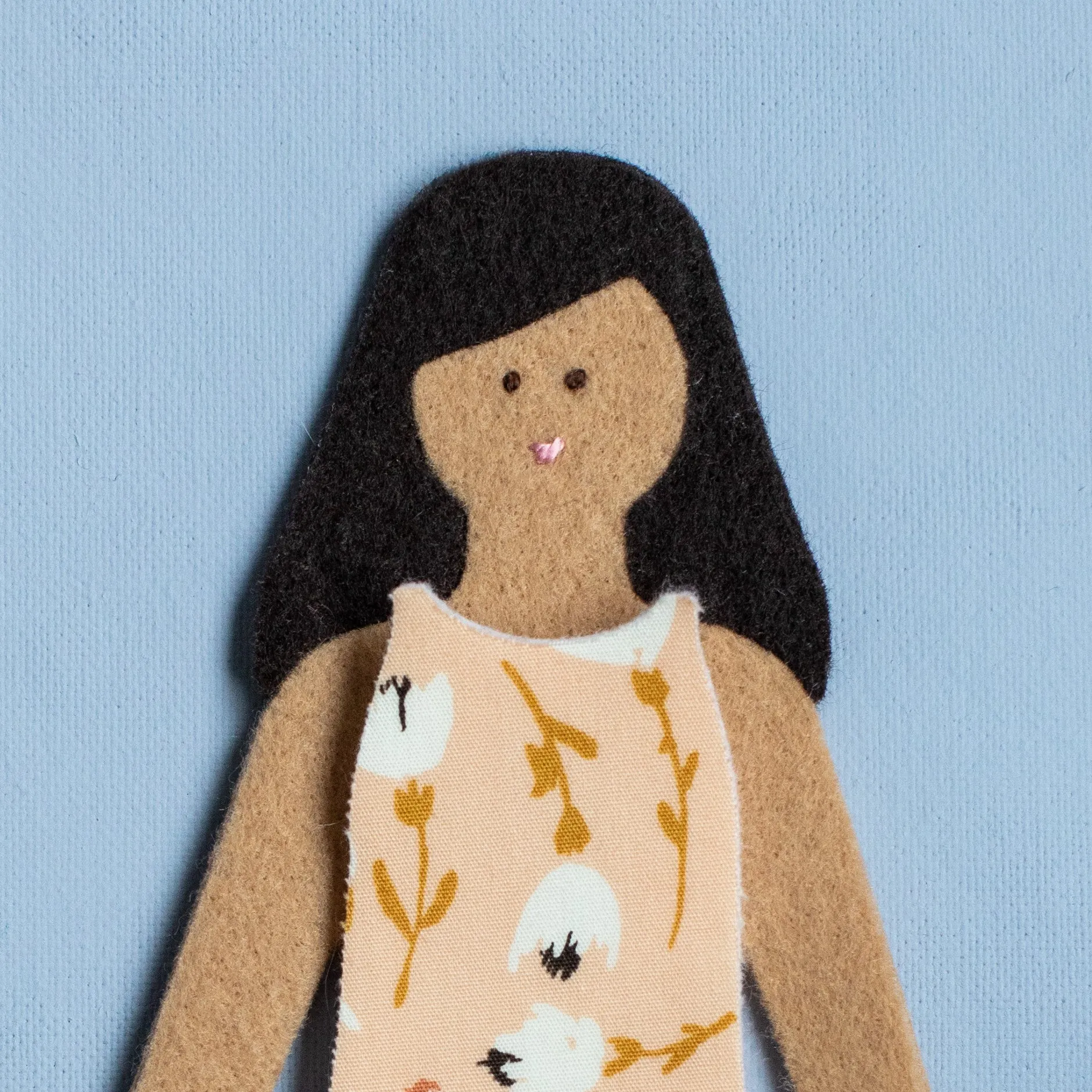 deluxe felt doll   felt board travel bundle