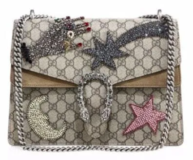 Dionysus Medium GG Supreme Sequin-Embroidered Shooting Star Bag