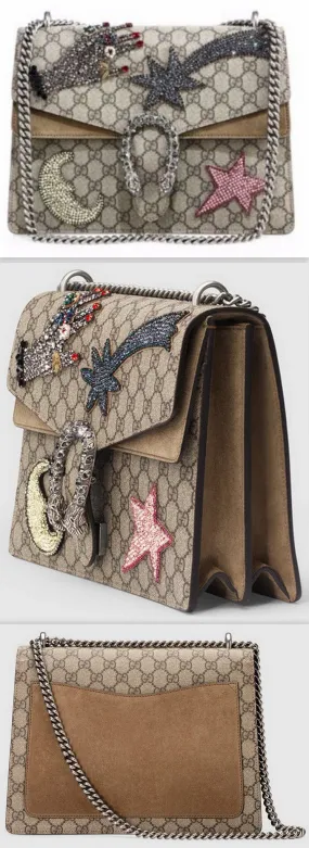 Dionysus Medium GG Supreme Sequin-Embroidered Shooting Star Bag