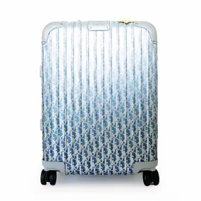 Dior x Rimowa Blue Carry-On Luggage