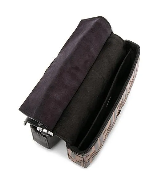 Double Micro Logo Print Baguette