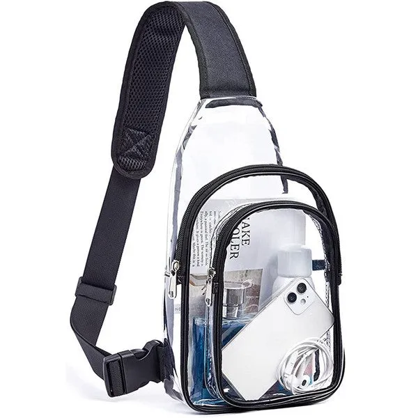 Fun Easy Carry Clear See Through Fashion Sling Bag