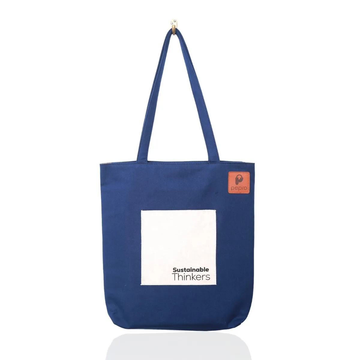 Gadgets Safe Tote Bag | Cotton Canvas | Hand-Crafted | Minimalistic | Utility