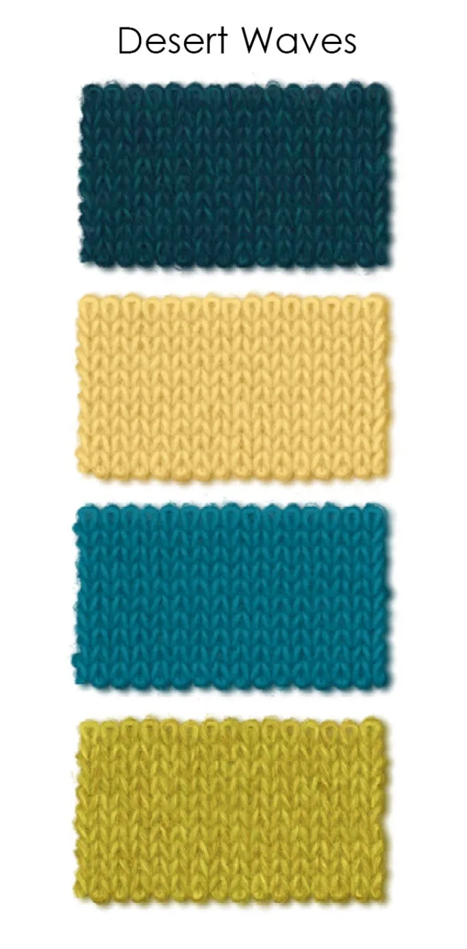 Good Vibrations Throw - Desert Waves