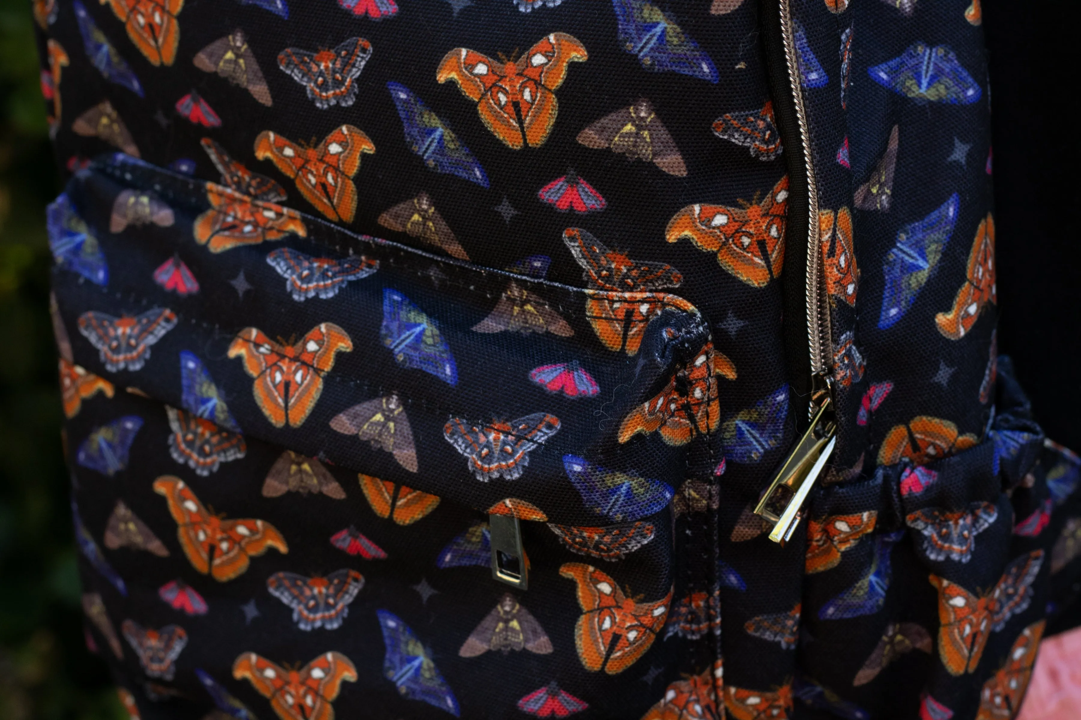 Goth Moth Mini Backpack!