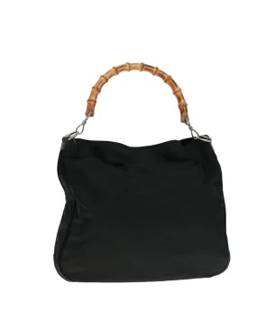 Gucci Bamboo Shoulder Bag Black