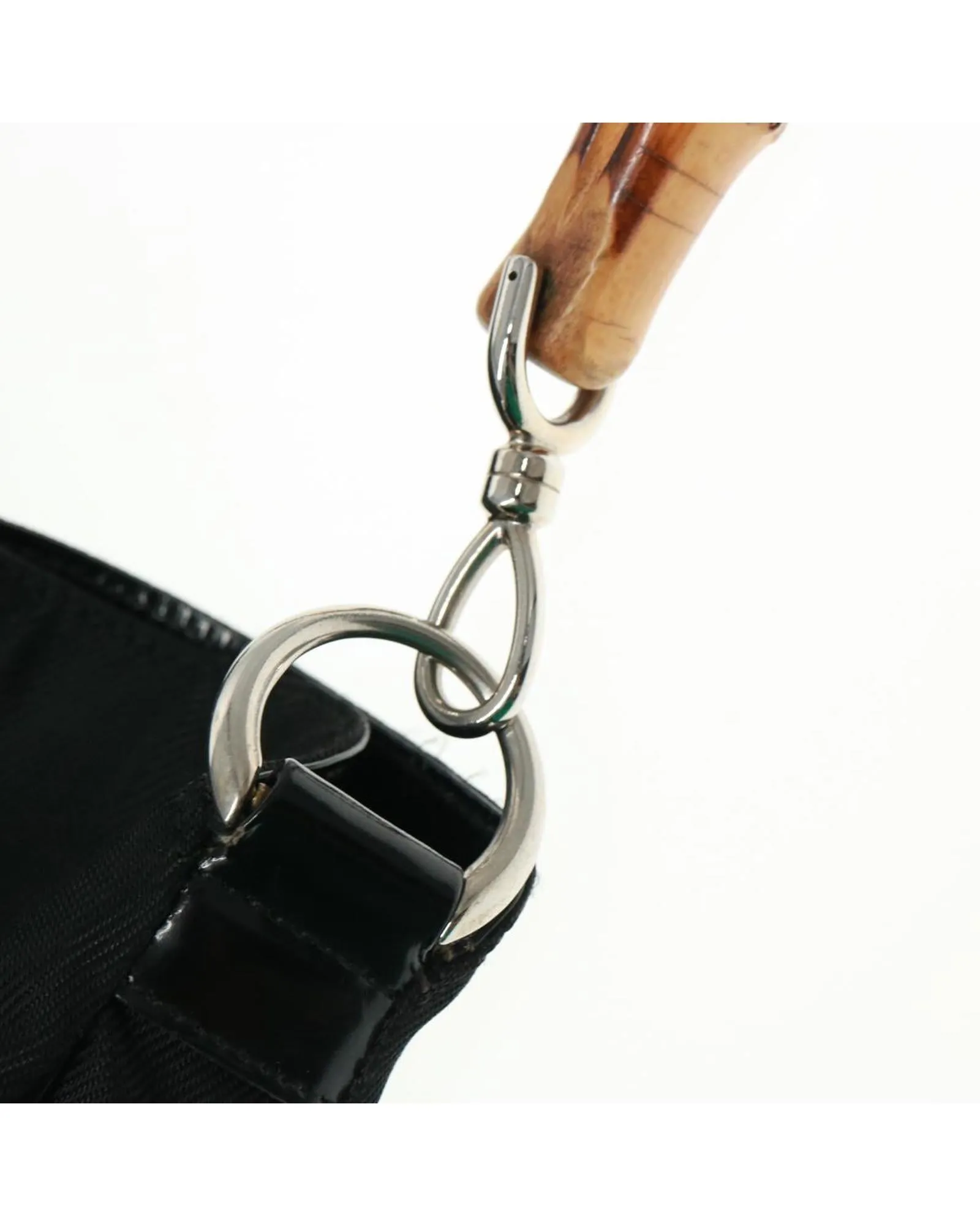 Gucci Bamboo Shoulder Bag Black