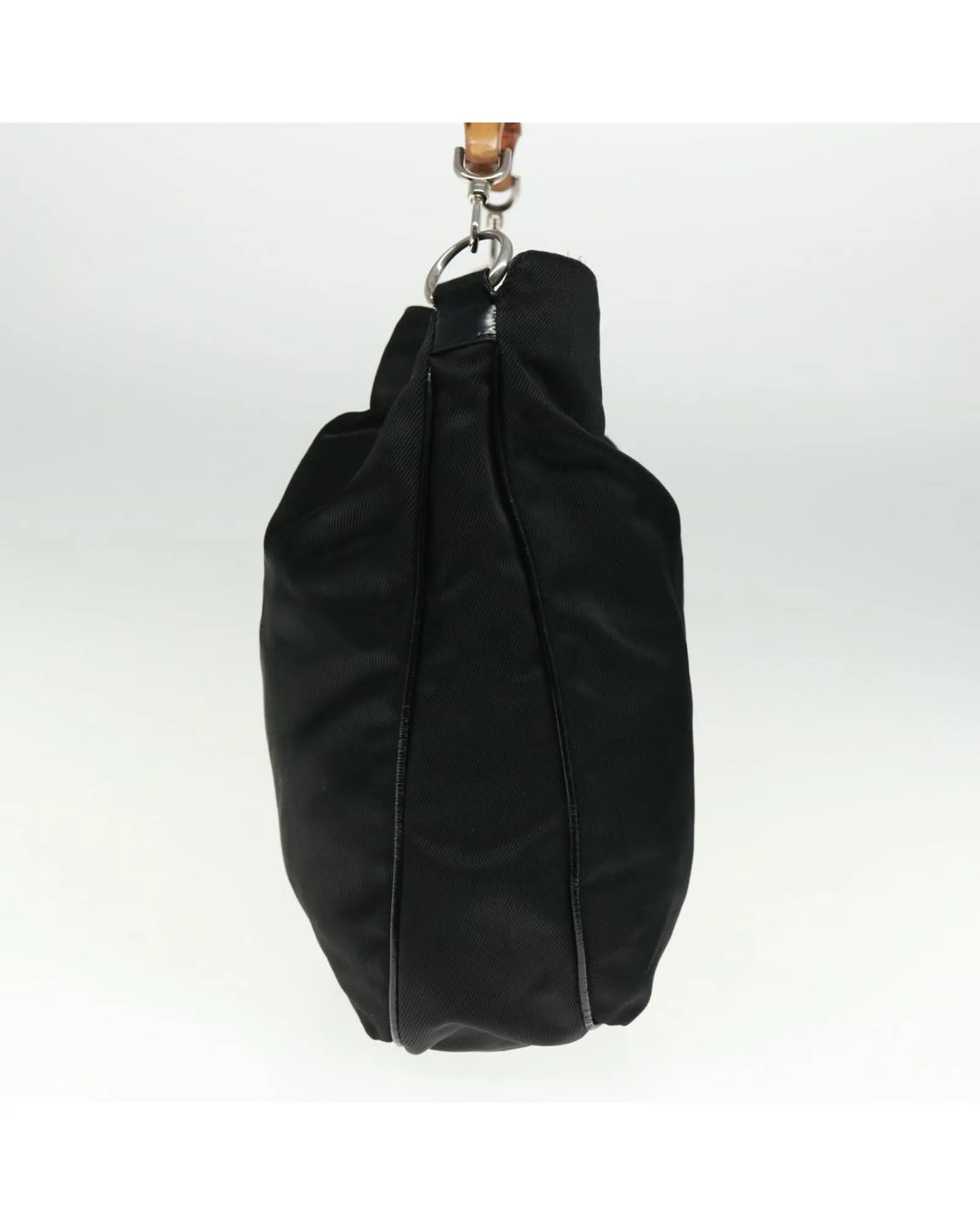 Gucci Bamboo Shoulder Bag Black