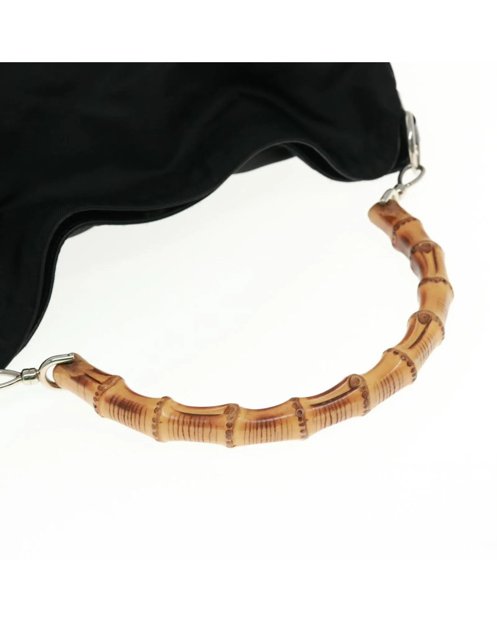Gucci Bamboo Shoulder Bag Black