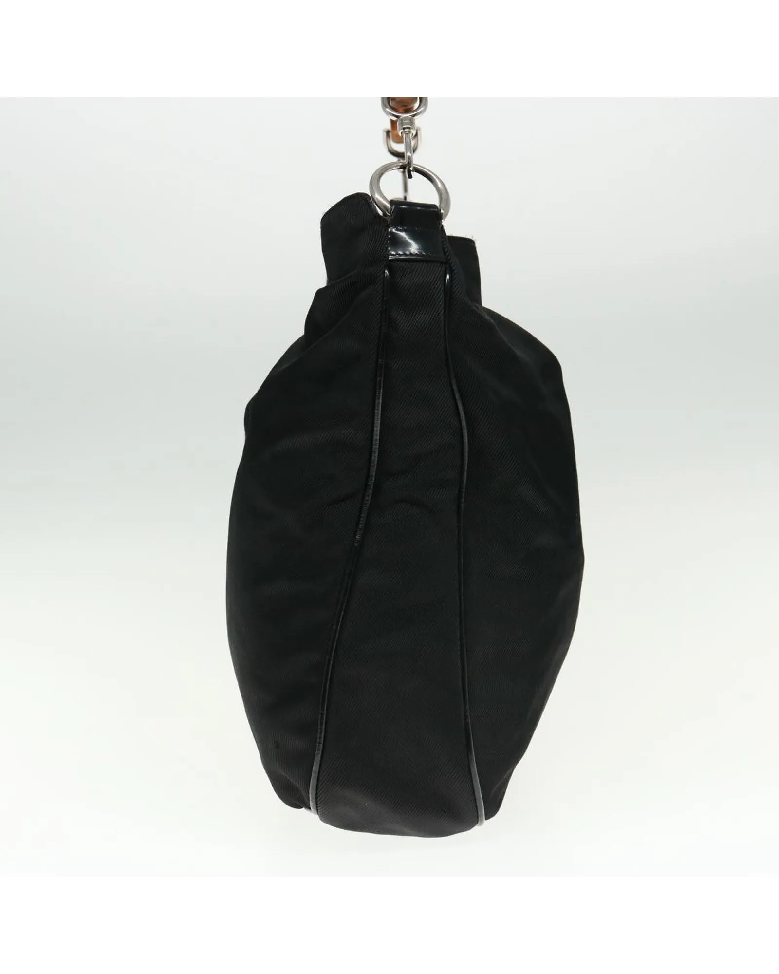 Gucci Bamboo Shoulder Bag Black