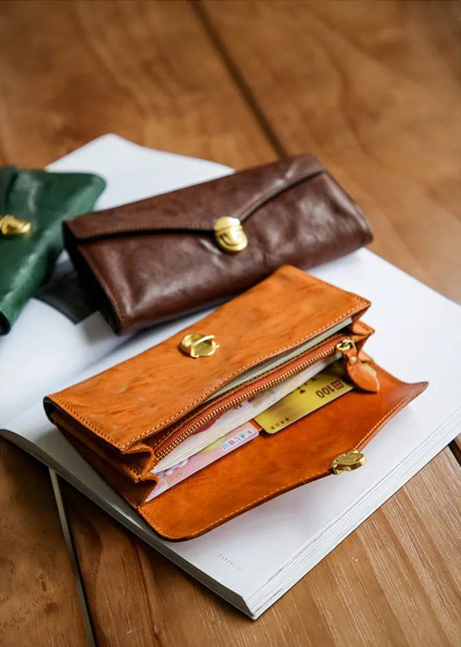 Handmade Womens Small Envelope Wallet Ladies Clutch Wallets