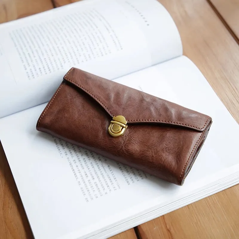 Handmade Womens Small Envelope Wallet Ladies Clutch Wallets