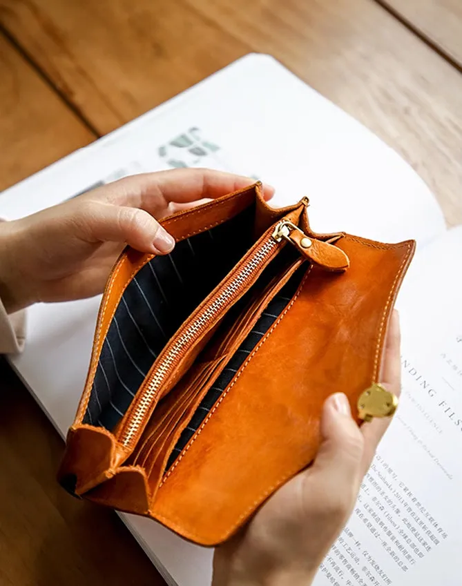 Handmade Womens Small Envelope Wallet Ladies Clutch Wallets