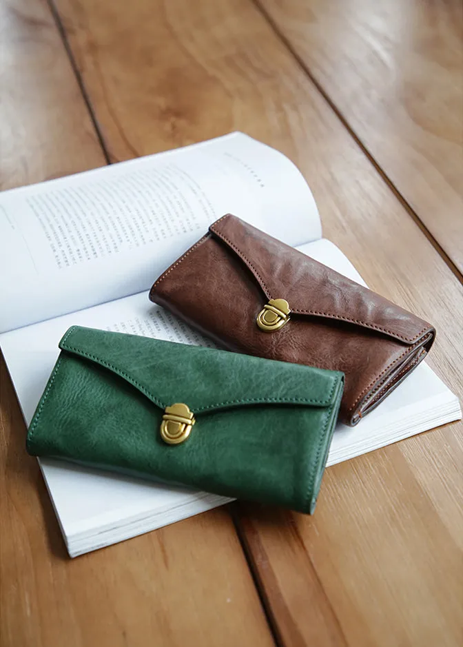 Handmade Womens Small Envelope Wallet Ladies Clutch Wallets
