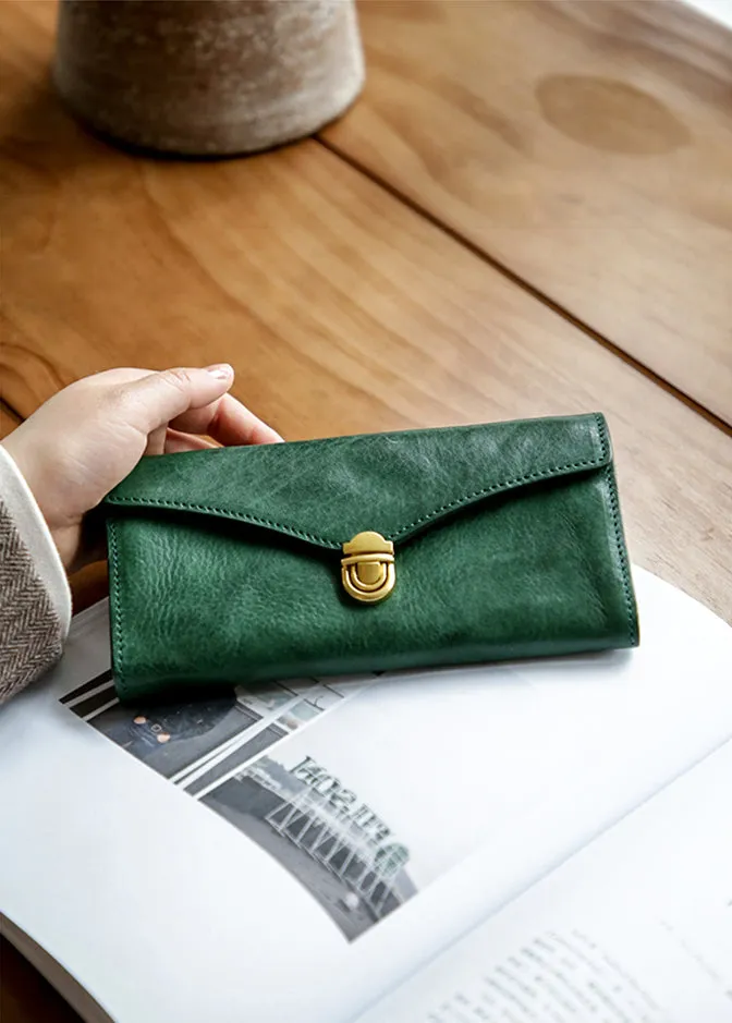 Handmade Womens Small Envelope Wallet Ladies Clutch Wallets